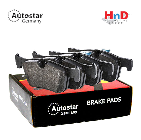 AutoStar Germany Ceramic Rear Brake Pads – Fits BMW 1/3/5 Series, X1/X3 – OE 34216774692