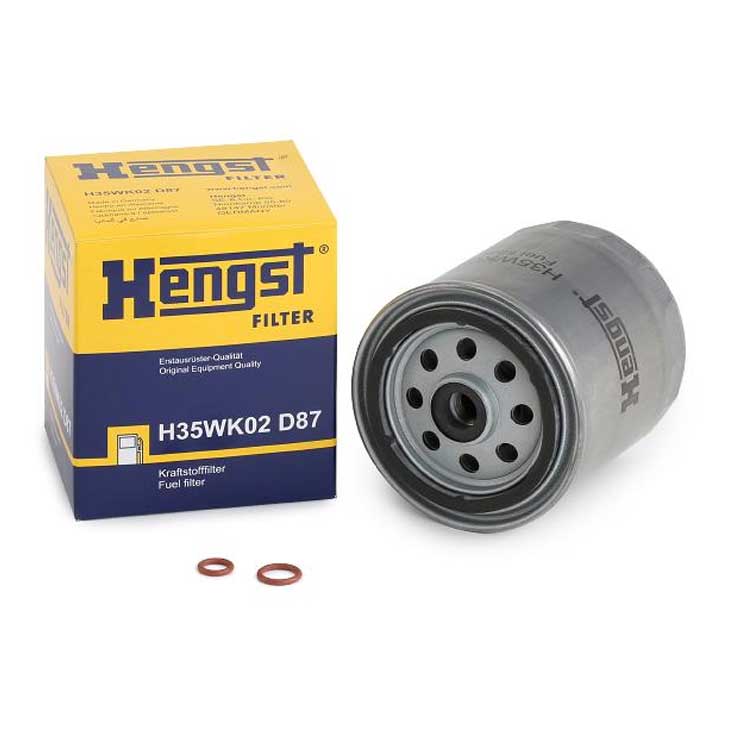Hengst (HEN #  H35WK02D87) OIL FILTER For Mercedes Benz W124 W201 6010900352
