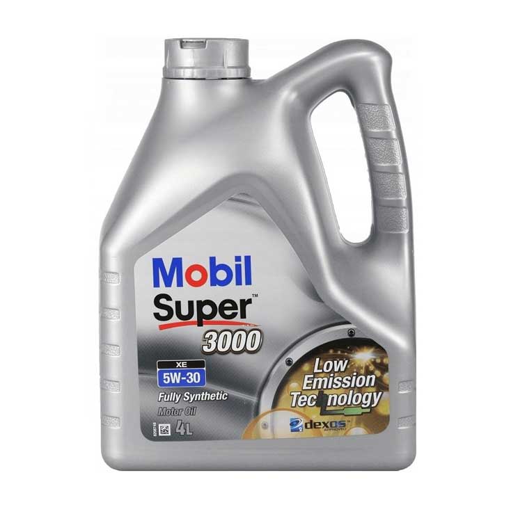 Engine Oil Mobil1 SUPER-3000 XE FULLY SYNTHETIC 5W30 4LTR