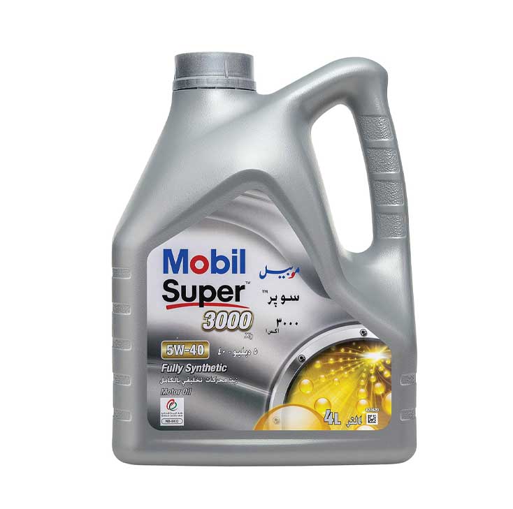 Engine Oil MOBIL-1 SUPER 3000 FULLY Synthetics 5W40 4L