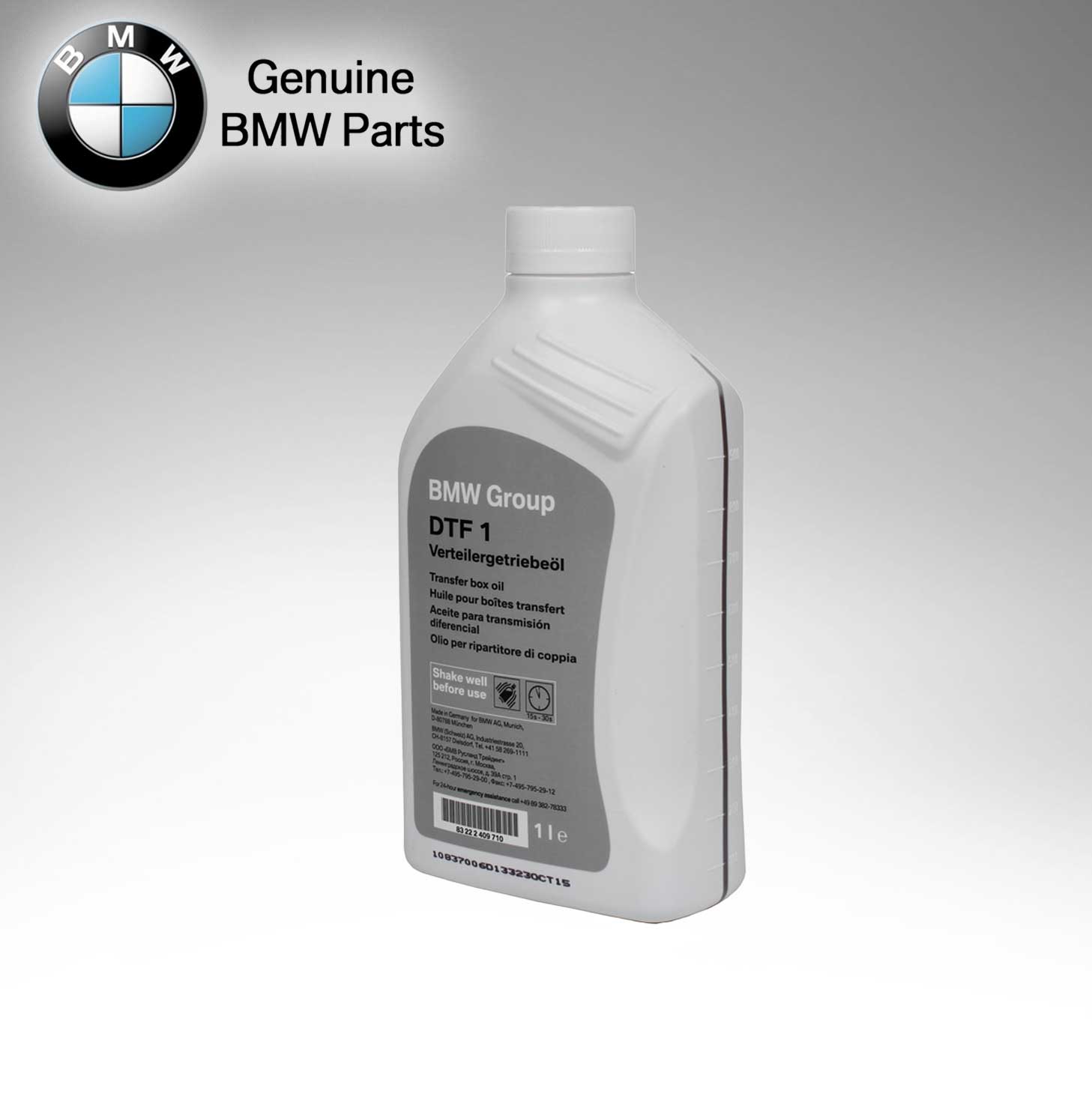 BMW Genuine OIL DOUBLE 83 22 0 397 244 83222409710