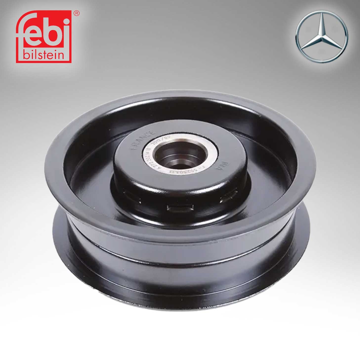 Febi (FEB # 30454) GUIDE Pulley For Mercedes Benz 2722021419