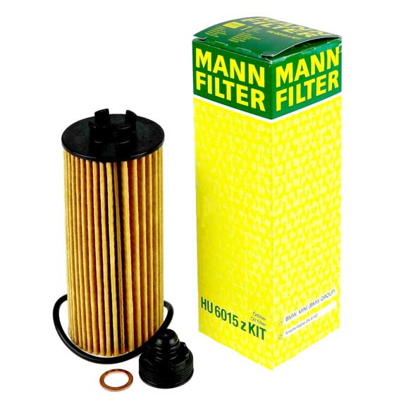 MANN-FILTER (MAN # HU6015Z) OIL FILTER For BMW 11428570590
