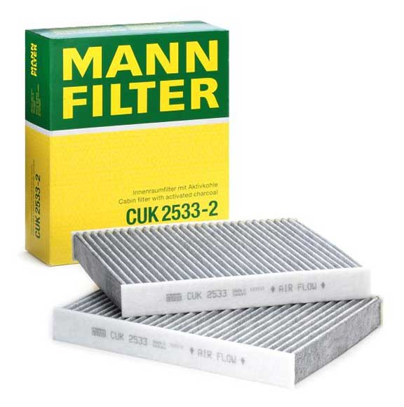 MANN-FILTER (MAN # FP2533-2 / CU2533-2) CABIN FILTER For BMW 64119272642
