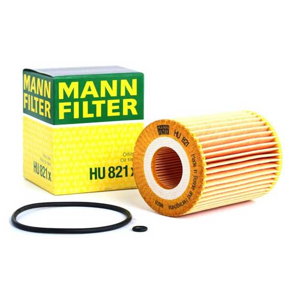 MANN-FILTER (MAN # HU821x) OIL  FILTER For Mercedes Benz 6421800009