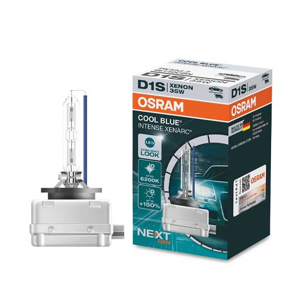 OSRAM ORIGINAL COOL BLUE XENARC BULB D1S (gas discharge tube) 85V 35W Spotlight 66140CBN