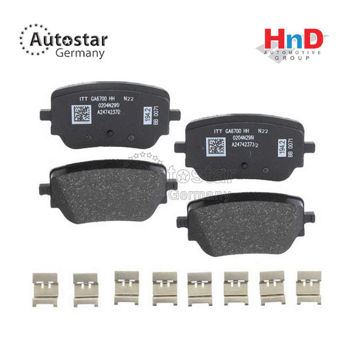 Autostar Germany (AST) Brake pad set For MERCEDES-BENZ W177 C118 W247 H247 0004201706