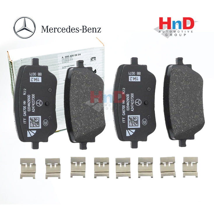 Mercedes-Benz Genuine Brake pad set For MERCEDES-BENZ W177 C118 W247 H247 0004201706