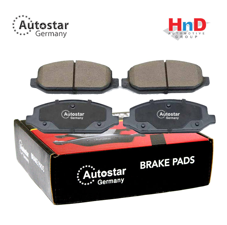 Autostar Germany Brake pad CR set Front Axle, MERCEDES-BENZ GLE (W167) 0004203702