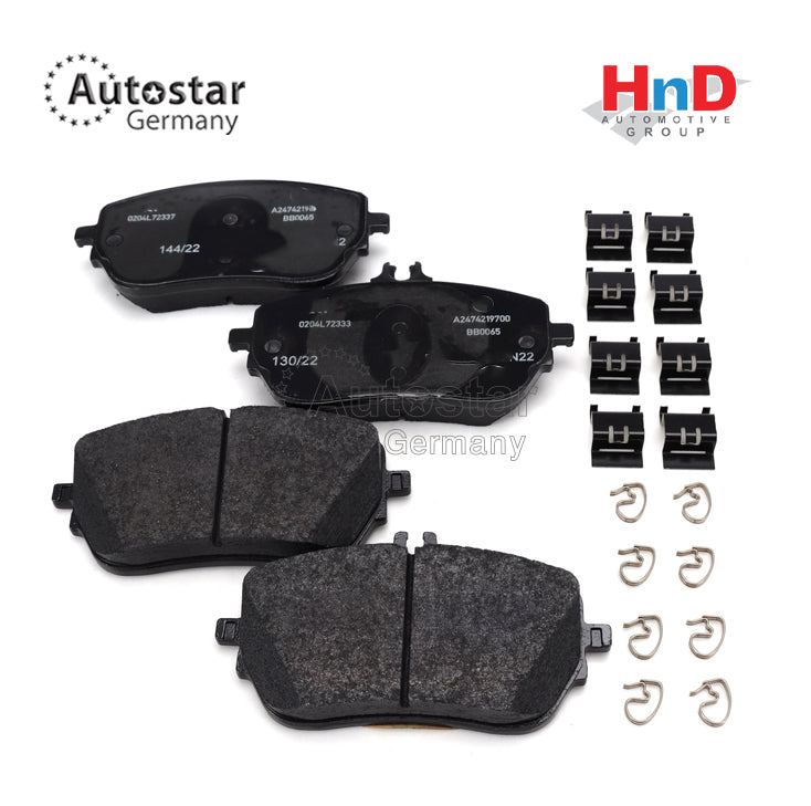 Autostar Germany (AST-) Brake pad set For MERCEDES-BENZ W177 W247 C118 X118 0004205103