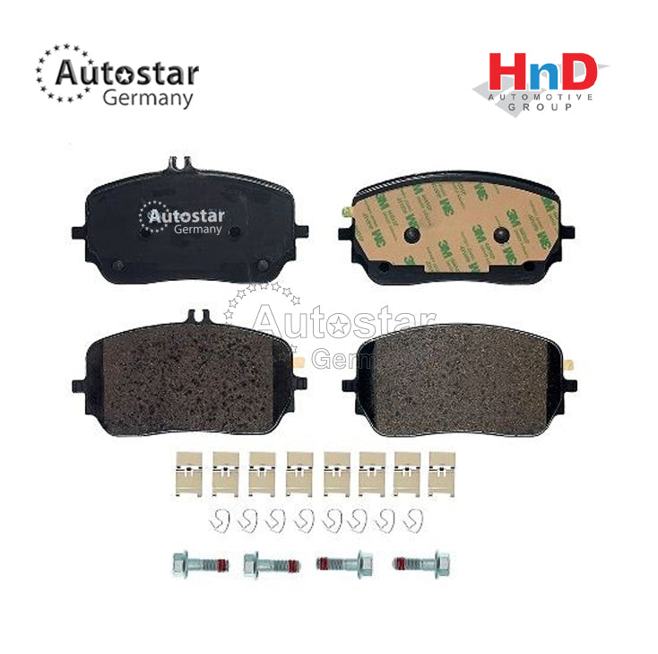 Autostar Germany (AST-) Brake pad set Front Axle For MERCEDES-BENZ W167 X167 C167 0004206803