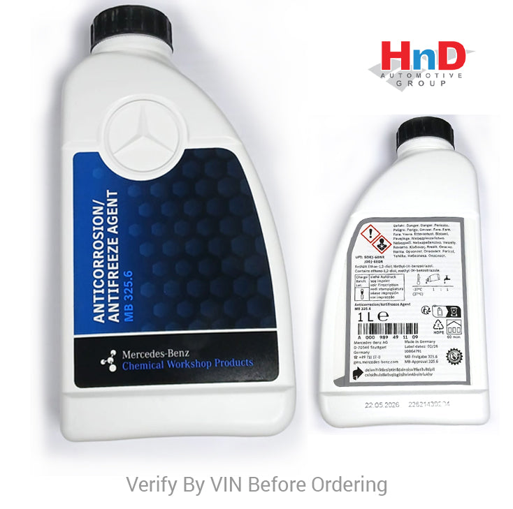 Genuine Mercedes-Benz G40 OE Radiator Antifreeze A000989491109