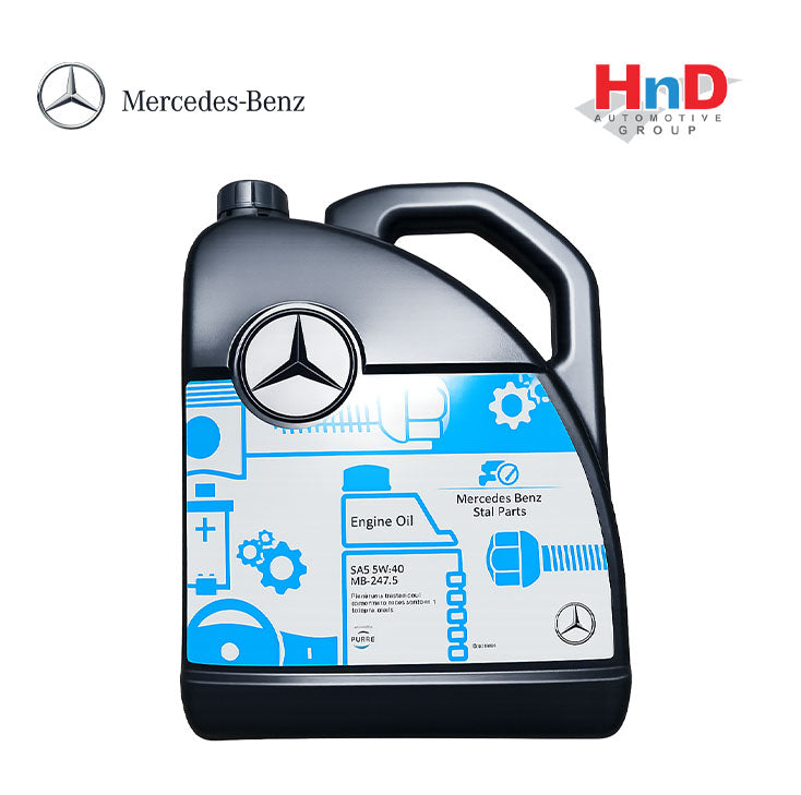 Mercedes-Benz Genuine Engine Oil 229.5 5W40 5 Litres Synthetic 000989681013FSEW