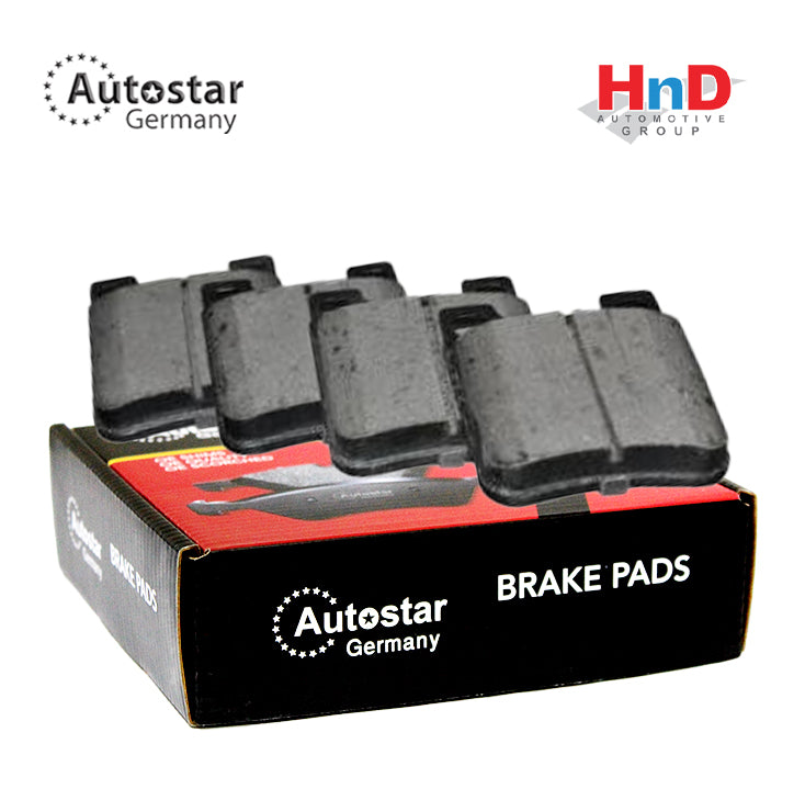 Autostar Germany Brake pad CR set Rear Axle, MERCEDES-BENZ SLK (R171) 0024208020