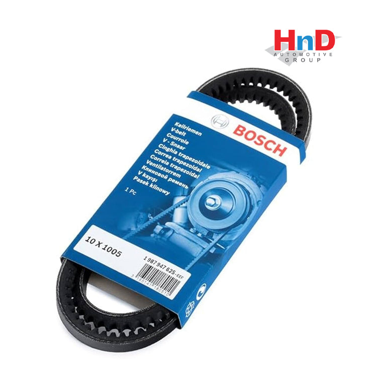Bosch (1 987 947 625) 10X1005 V-Belt For MERCEDES-BENZ W123 W126 W460 W201 0059976692