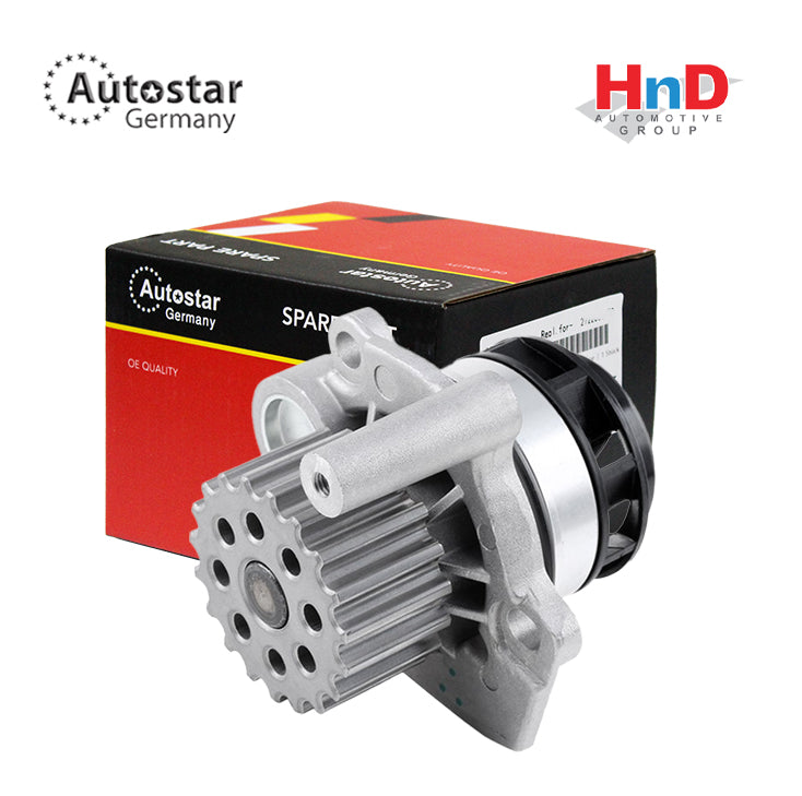 Autostar Germany Water pump Number of Teeth: 19, Cast Aluminium, AUDI Q3 8UB, 8UG 03L121011P