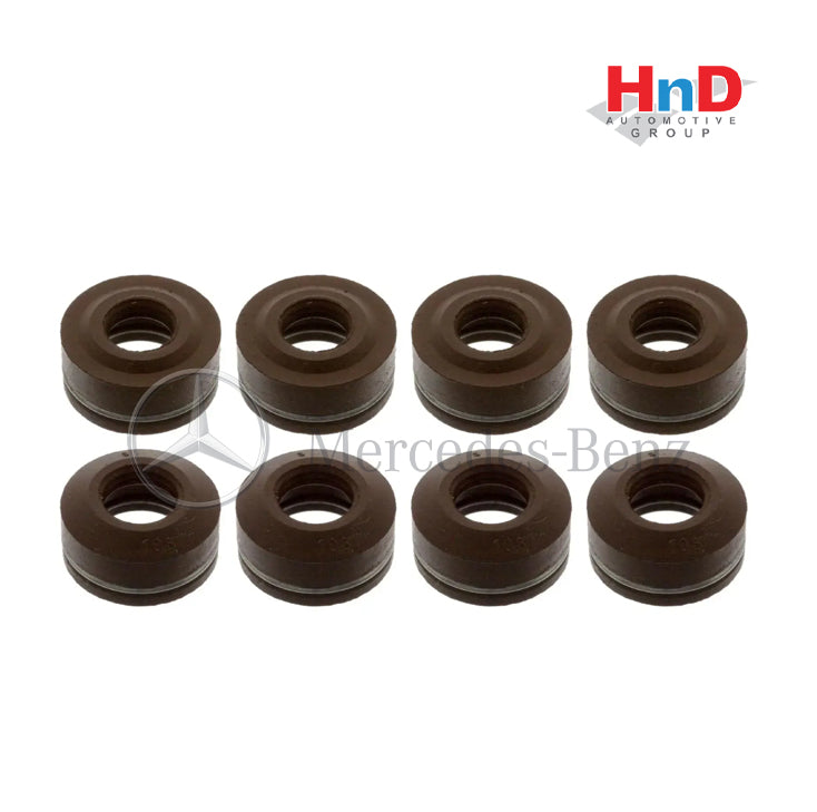 thumbnail interactive-video image 1 of Elring Valve Stem Seal Kit For Mercedes R107 & W126 (380SL, 560SL) – Set Of Two 1 of 5