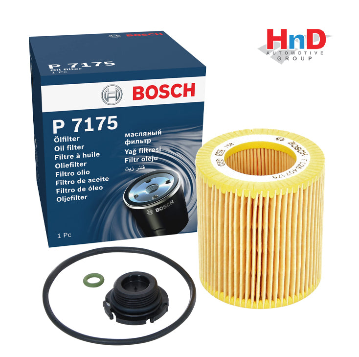 Bosch Oil Filter P 7175 (F 026 407 175) For BMW X1 (E84) 4 (F32, F82) 11427640862