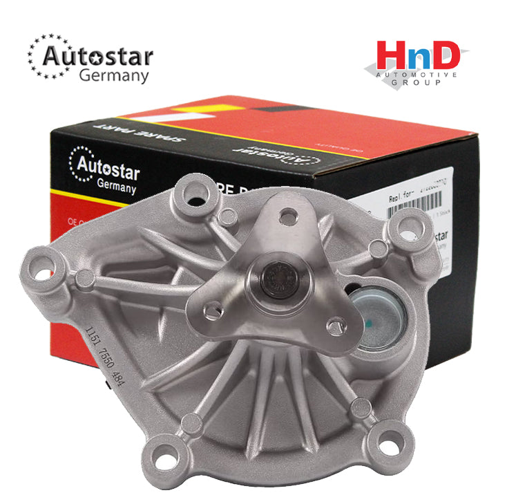 Autostar Germany Water pump Cast Aluminium, BMW 3 Saloon (F30, F80) 11517550484