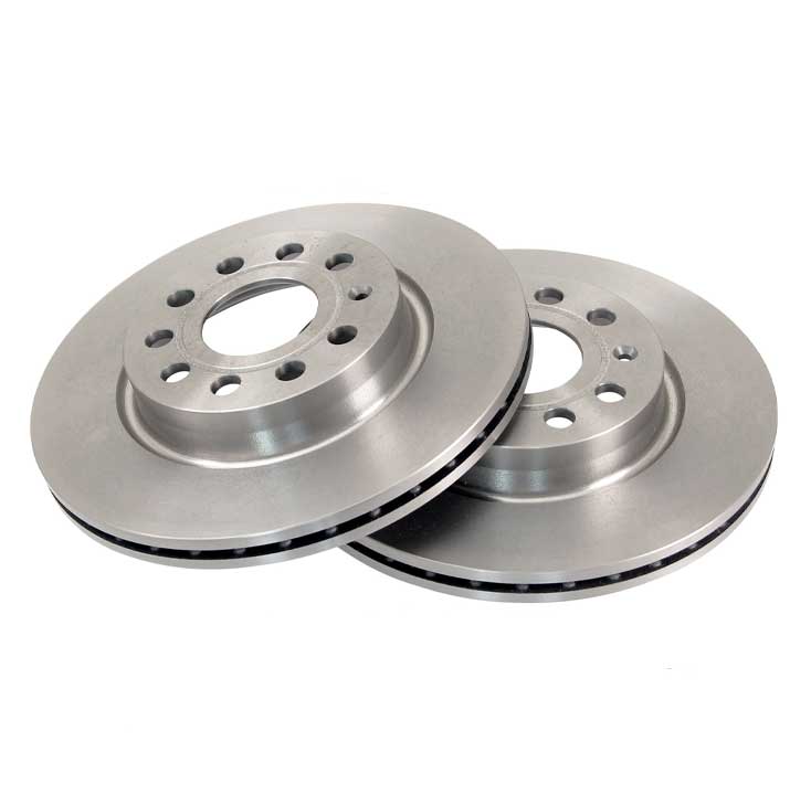 Autostar Germany (AST # 136981) BRAKE DISC FRONT AXEL For AUDI A3 Golf V Caddy III 1K0615301AC