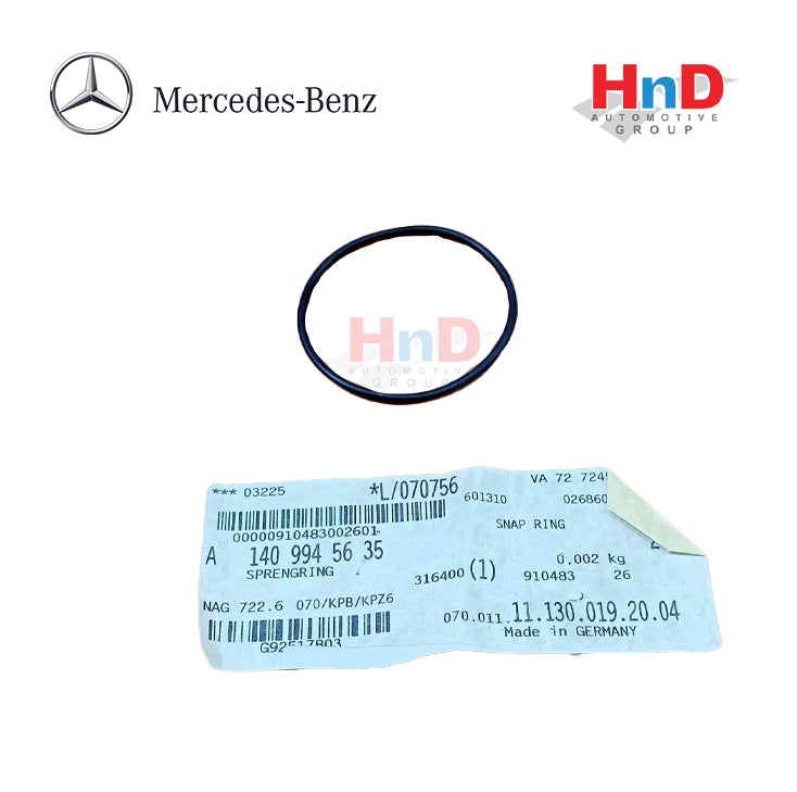 Mercedes Benz Genuine SNAP RING 1409945635