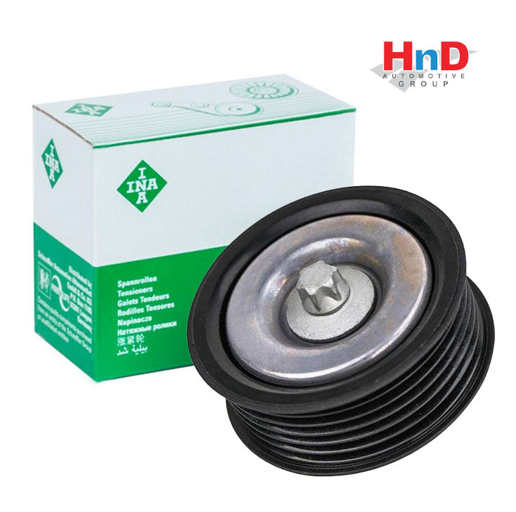INA (INA # 532 0777 10) Deflection / Guide Pulley, v-ribbed belt For MERCEDES-BENZ R129 W463 W220 C215 R230 1562020819