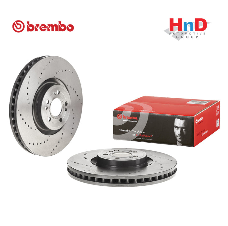 BREMBO 09.D982.21 Brake disc for MERCEDES-BENZ GLE, GLS 1674211101