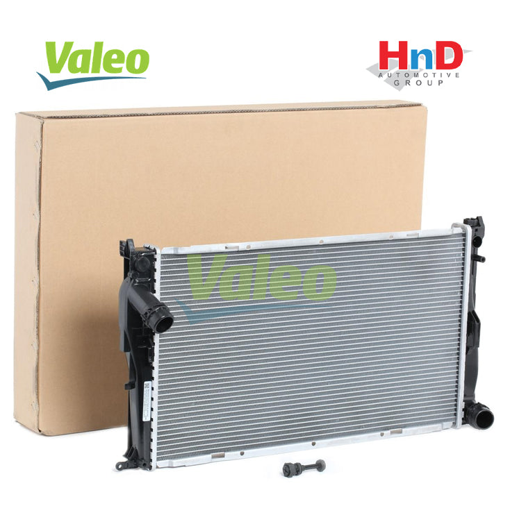 VALEO 735165 Engine radiator Aluminum, BMW 3 Convertible E93, 17117788903