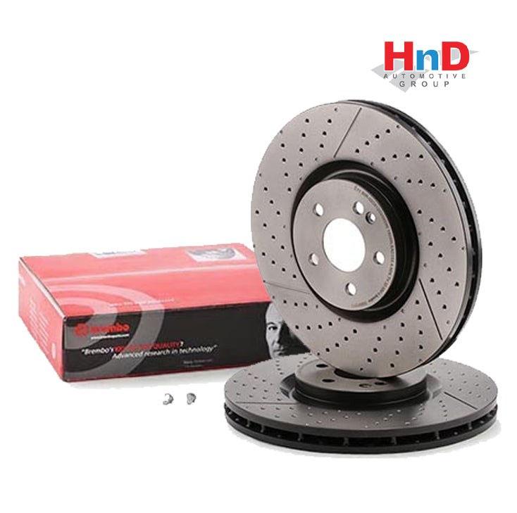 BREMBO (BMB # 09.B913.11) BRAKE DISC FRONT For MERCEDES-BENZ X117 W176 X156 1764210212