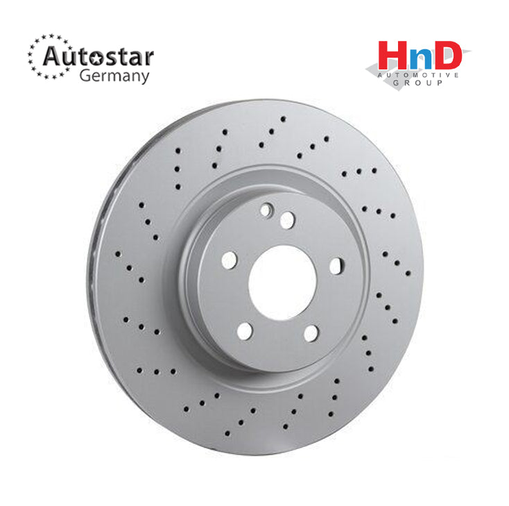 Autostar Germany Brake Disc for Mercedes W211, S211, GLK X204 2304210512