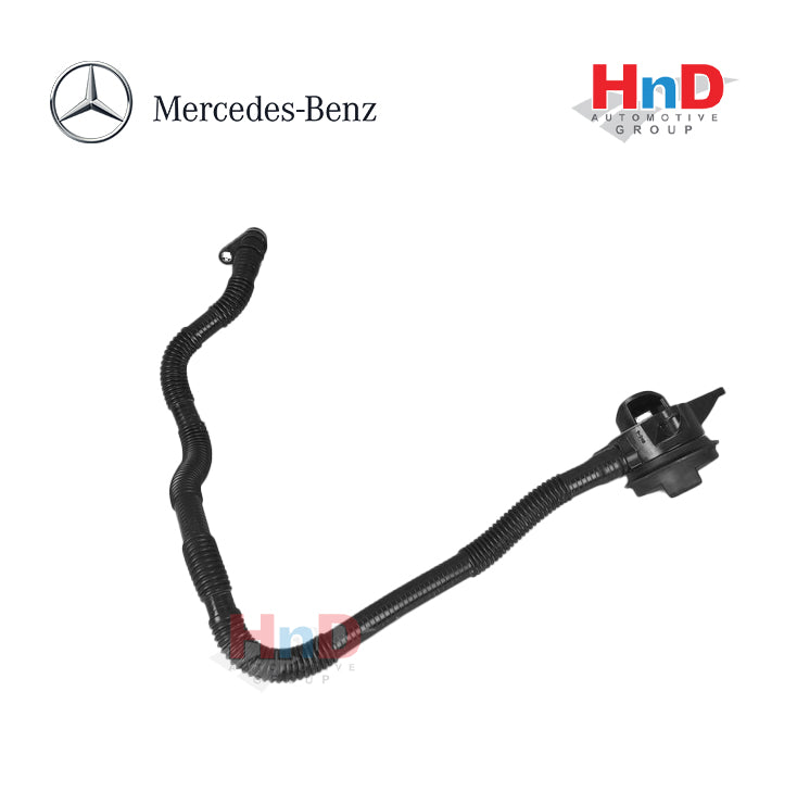 Mercedes Benz Genuine Oil filler neck with vent tube 2640109802