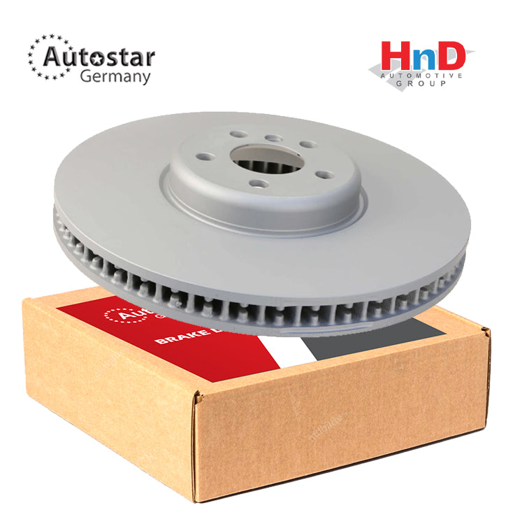 Autostar Germany Brake disc Vented, Coated, BMW 5 Saloon (G30, F90) 34106875284