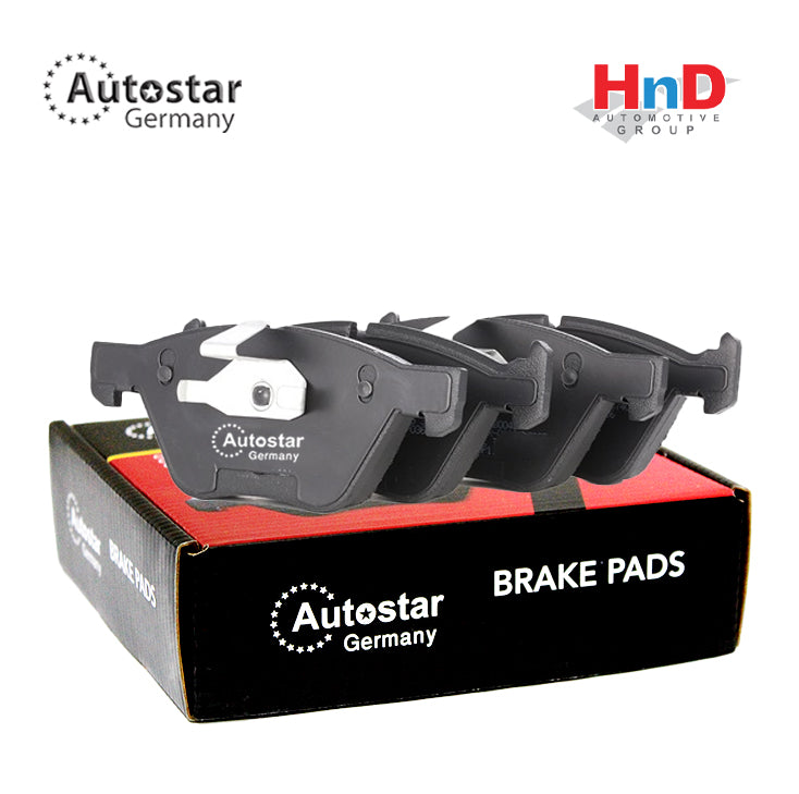 Autostar Germany Brake pad CR set Front Axle, BMW 1 Hatchback (E87) 34116775310