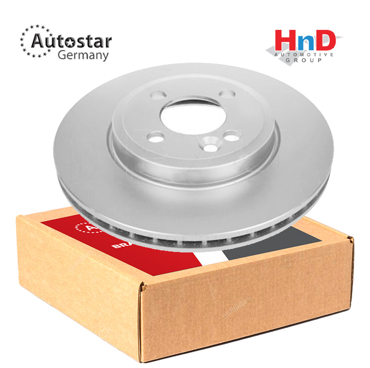 Autostar Germany Brake disc Front Axle, MINI Coupe (R58) 34116858651