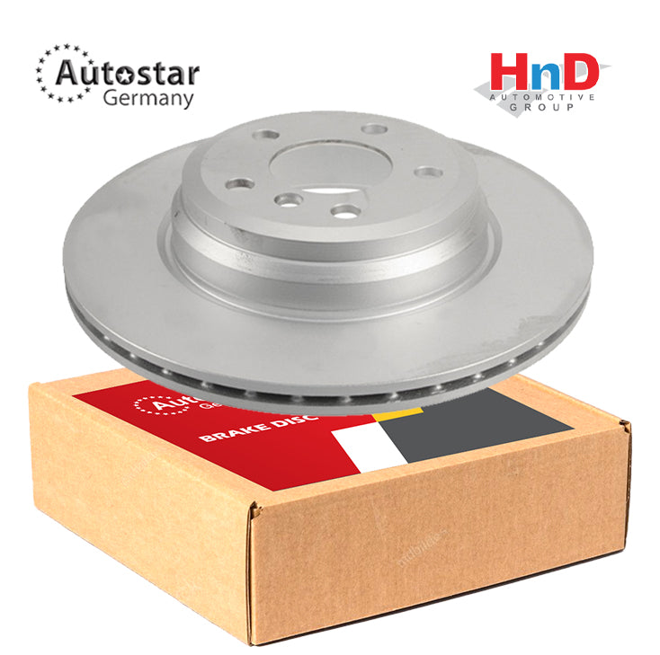 Autostar Germany Brake disc Rear Axle, BMW 3 Saloon (F30, F80) 34216864899