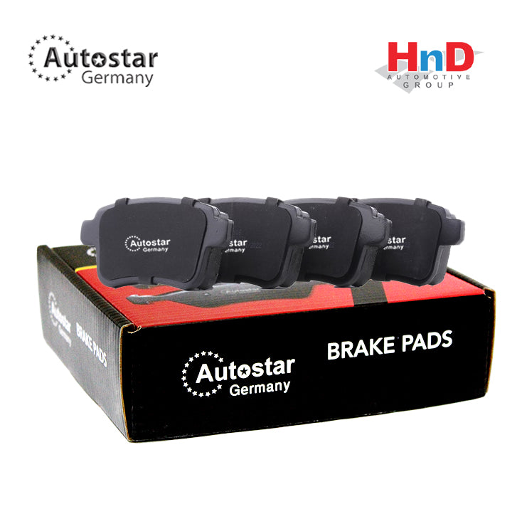 Autostar Germany Brake pad CR set Rear Axle, MERCEDES-BENZ Citan Dualiner (W415) 4154210400