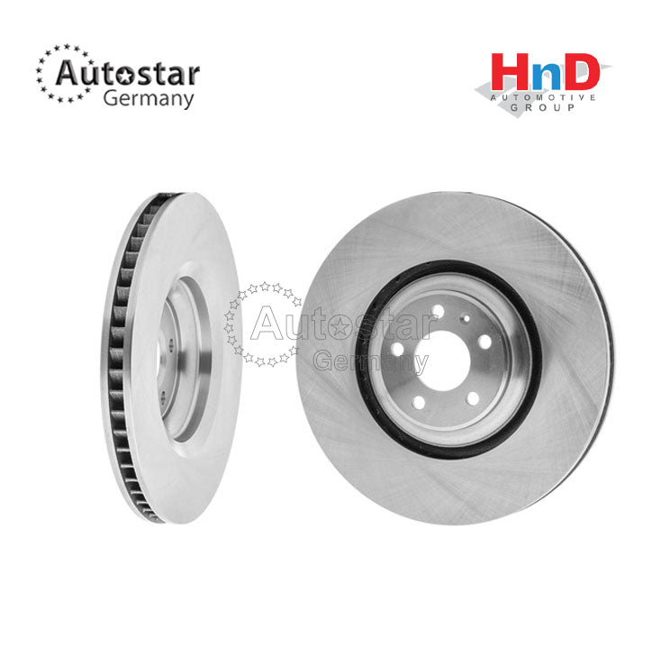 Autostar Germany (AST-136400) Brake disc, Vented For AUDI A8 D4 4H2, 4H8, 4HC, 4HL 4H0615301AA