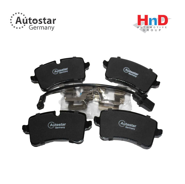 AUTOSTAR GERMANY BRAKE PAD SET REAR FOR AUDI A8 4H0698451M