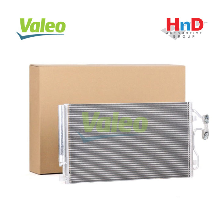 VALEO 814191 Air conditioning condenser with dryer, Aluminium, BMW 3 Saloon F30, F80 64504270545