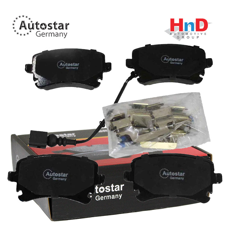 Autostar Germany DISK BRAKE PAD For AUDI A4 A8 A6 Transporter T5 T6, Multivan T5 7E0698451B