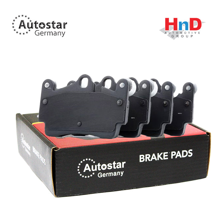 Autostar Germany Brake pad set CR Rear Axle, PORSCHE Cayenne (9PA) 7L0698451