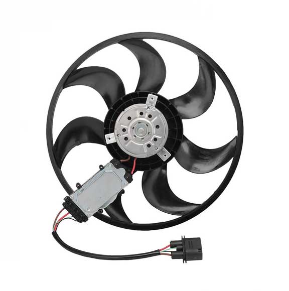 Autostar Germany RADIATOR COOLING FAN ASSEMBLY LEFT FITS For AUDI Q7 7L0959455G