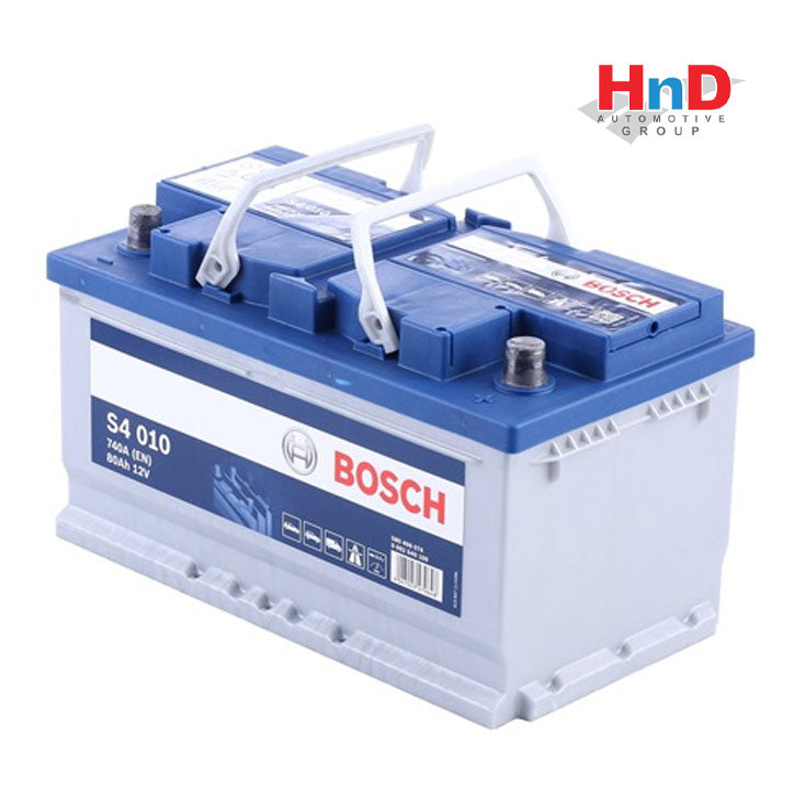 Bosch Battery 12V 80Ah 700A 630A (SAE) AUDI 4F2 4F5 4FH 8J9 8T3 8K2 4GA 4GF Class A (0092 S40 100) 0092S40460