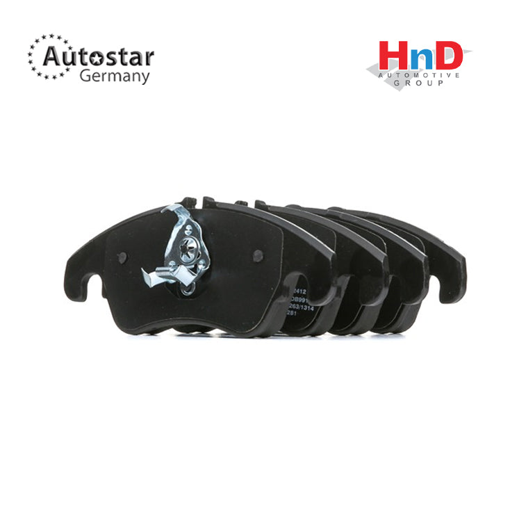 Autostar Germany BRAKE PAD FRONT FOR AUDI A4/A5 8K0698151G