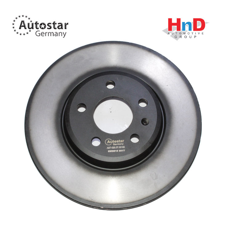 Autostar Germany BRAKE DISC FRNT AUDI A4 A5 8W0615301T