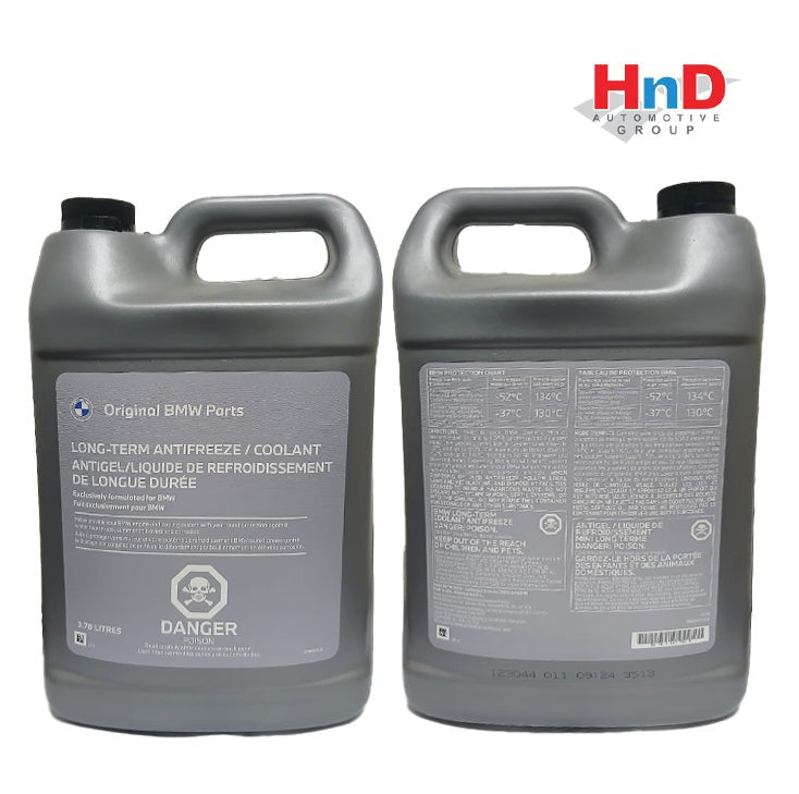 BMW Genuine Engine Coolant Antifreeze 3.8 liter 82141467704