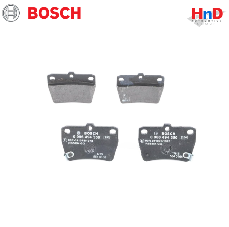 BOSCH BRAKE PAD SET  DISC BRAKE REAR FOR TOYOTA RAV4 0986494350