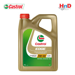 Castrol ENGINE OIL EDGE 5W40 4L CAS5W404LTR