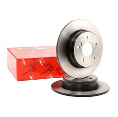 TRW (TRW # DF2757) BRAKE DISC REAR AXLE For Mercedes Benz W124 W202 W210 2104230412