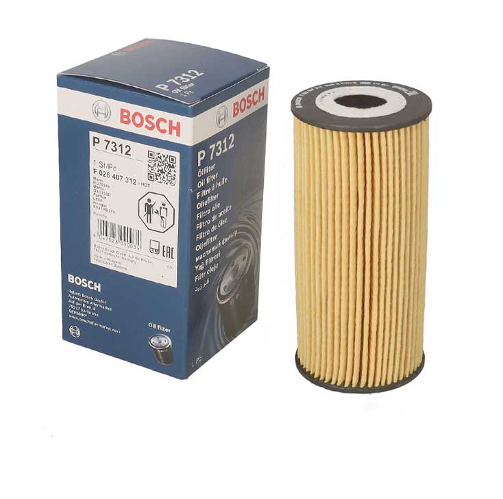 BOSCH (BOS # P 7318) OIL FILTER ­(F 026 407 312) For PORSCHE Cayman (981, 987) Boxster (981, 987) F026407312